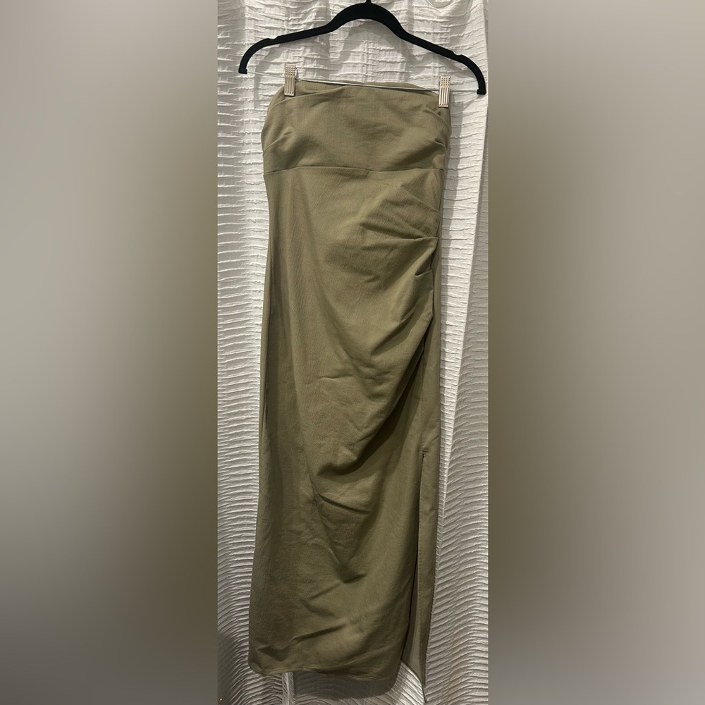 Zara Draped Midi Dress - Picture 3 of 5
